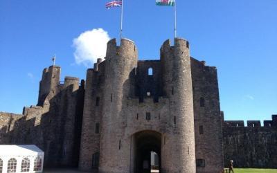 Pembroke Castle - Hall of Names Success!