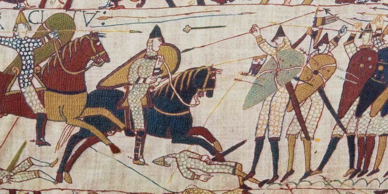 Battle of Hastings 1066 Bayeux Tapestry