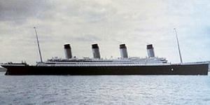 The titanic and its passenger list