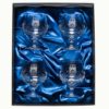 Set of Four Coat of Arms Brandy Glasses