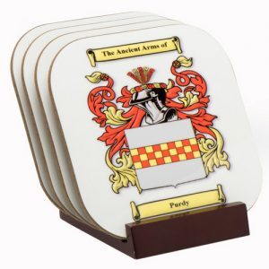 Personalised Coat of Arms Coasters