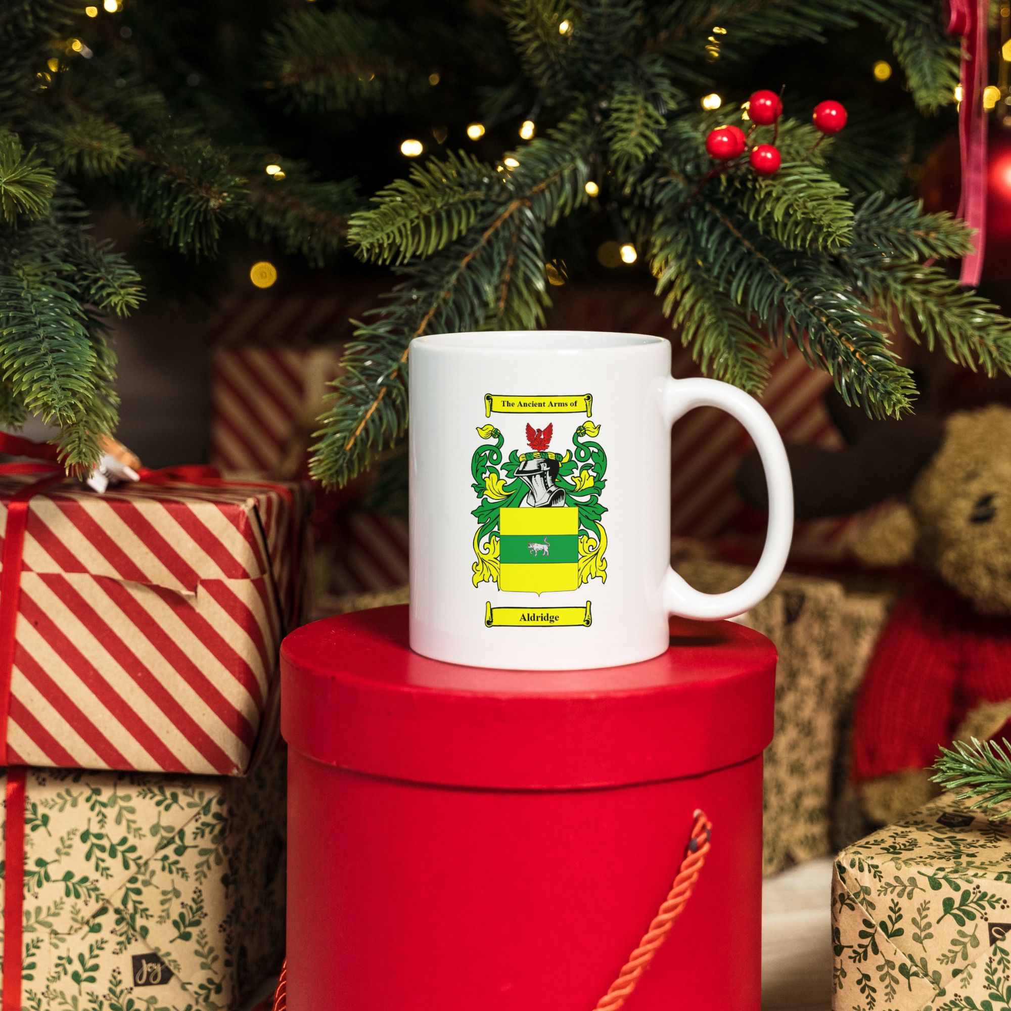coat of arms christmas mug (1)