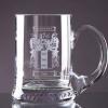 Crystal Tankard with Coat of Arms
