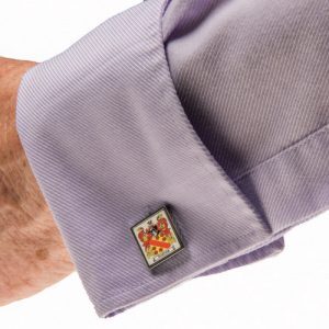 Personalised Coat of Arms Cufflinks