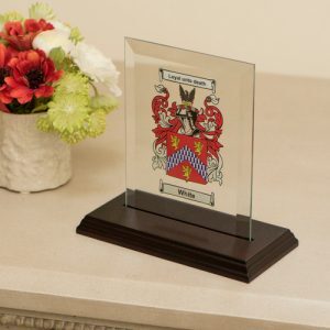 coat of arms display plaque