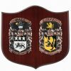 Double Hardwood Coat of Arms Shield