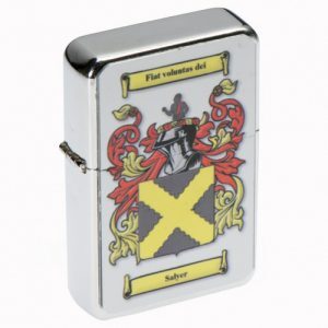 Select Gifts Brackley England Family Crest Surname Coat Of Arms Cufflinks Personalised Case 