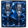 Set of Two Wine Glasses with Coat of Arms