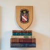 single coat of arms oak shield