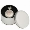 Personalised Pewter Coat of Arms Pocket Watch in Presentation Box