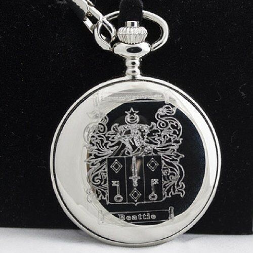 Coat of Arms Pocket Watch With Family Coat of Arms Hall of Names