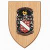 Single Oak Coat of Arms Shield