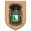 Single Oak Coat of Arms Shield