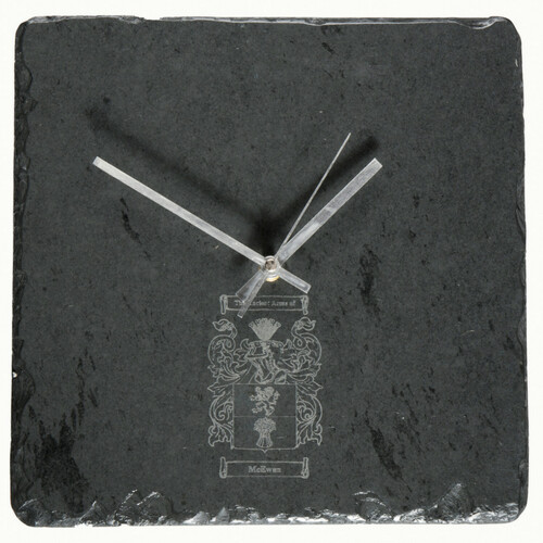 Slate wall clock