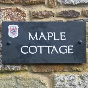 Coat of Arms Slate House Sign