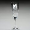 Coat of Arms Champagne Flute