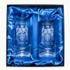Set of Two Coat of Arms Hi-Ball Glasses