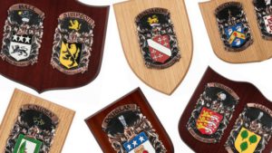 Coat of arms shields