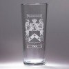 Coat of arms beer glass