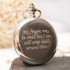 engraved Coat of arms pocket watch