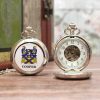 Mechanical pocket watch with coat of arms