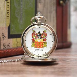 Pocket watch with coat of arms