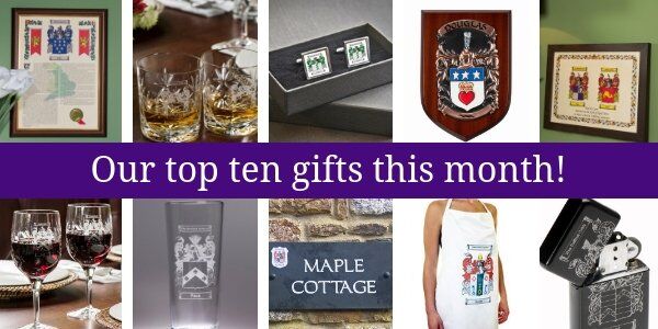 Top ten gifts
