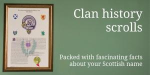 Clan history scrolls complement your family research