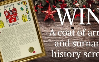 Win a Coat of Arms and Surname History Scroll!