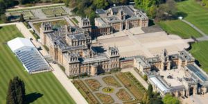 Blenheim Palace from the air