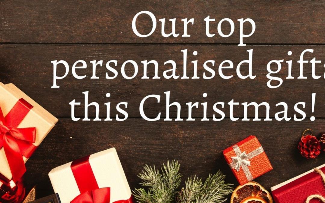 Our top personalised Christmas gifts!