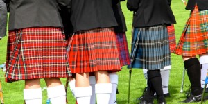 Tartans are distinctive to the clans