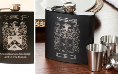 personalised hipflask