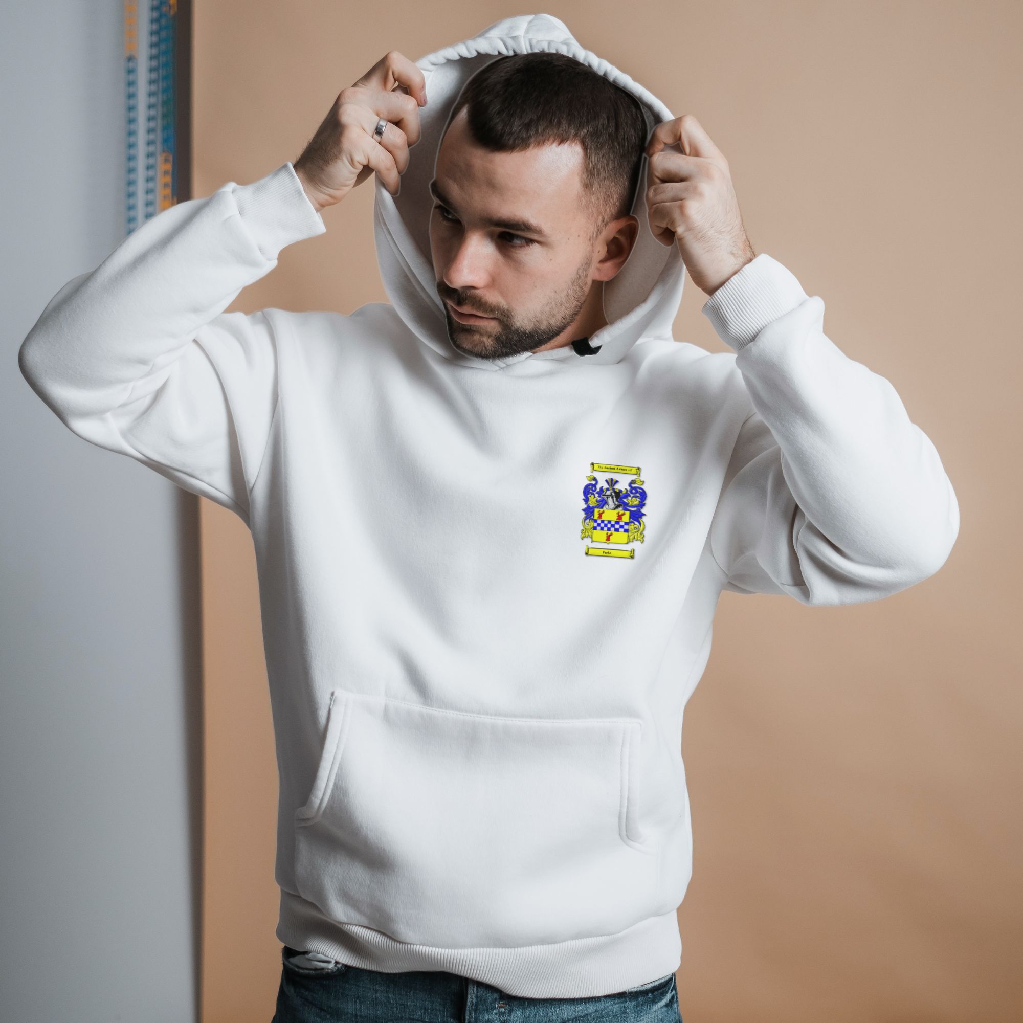 hoodie with small coat of arms jpg (5)