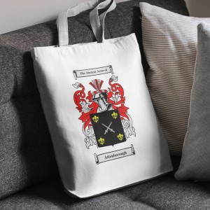 Tote Bag with Coat of Arms / Family Crest