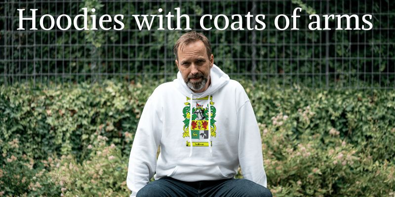 Hoodies with coat of arms