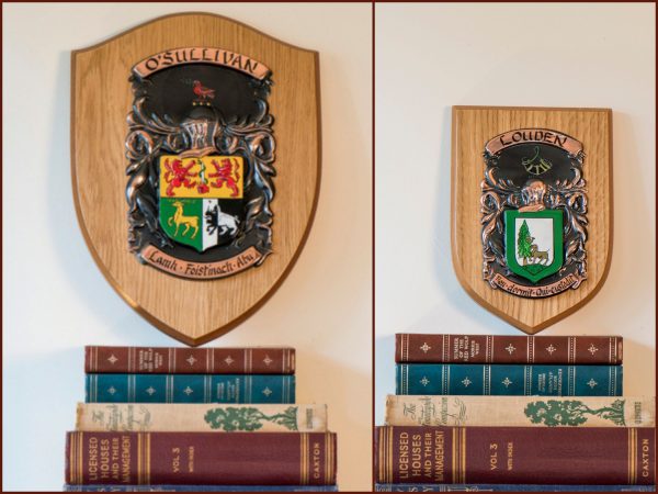 Coat of Arms / Family Crest Personalised Shield - Hardwood, Bespoke Gift