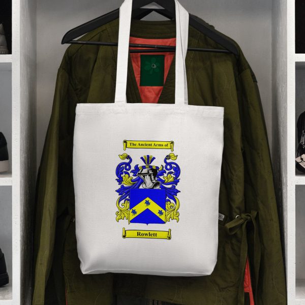 Tote Bag with Family Crest / Coat of Arms