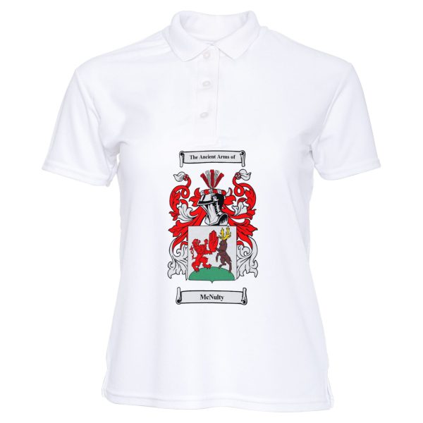 Polo Shirt with Small Family Crest / Coat of Arms