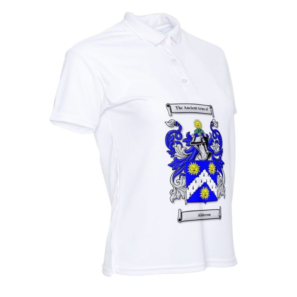 Polo Shirt with Small Family Crest / Coat of Arms