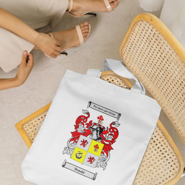 Tote Bag with Family Crest / Coat of Arms