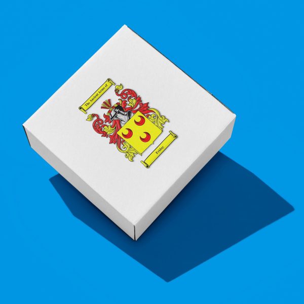 Glass Display Tile with Full Colour Coat of Arms