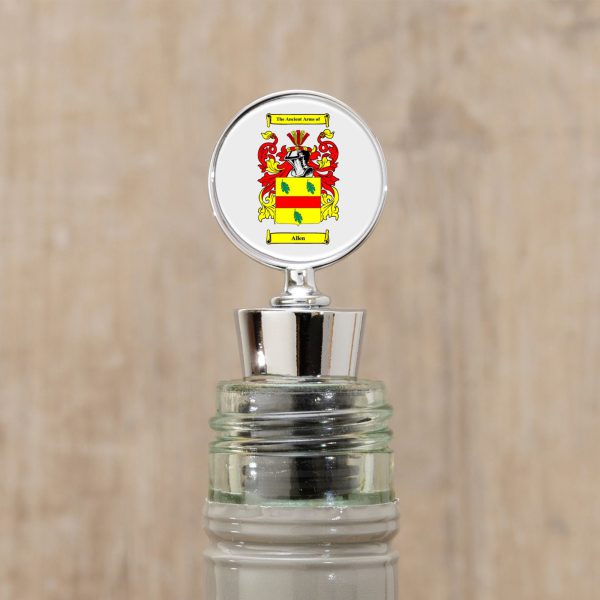 Key Ring, Mug, Bottle Stopper, Glass Tile and Coaster Set with Coat of Arms