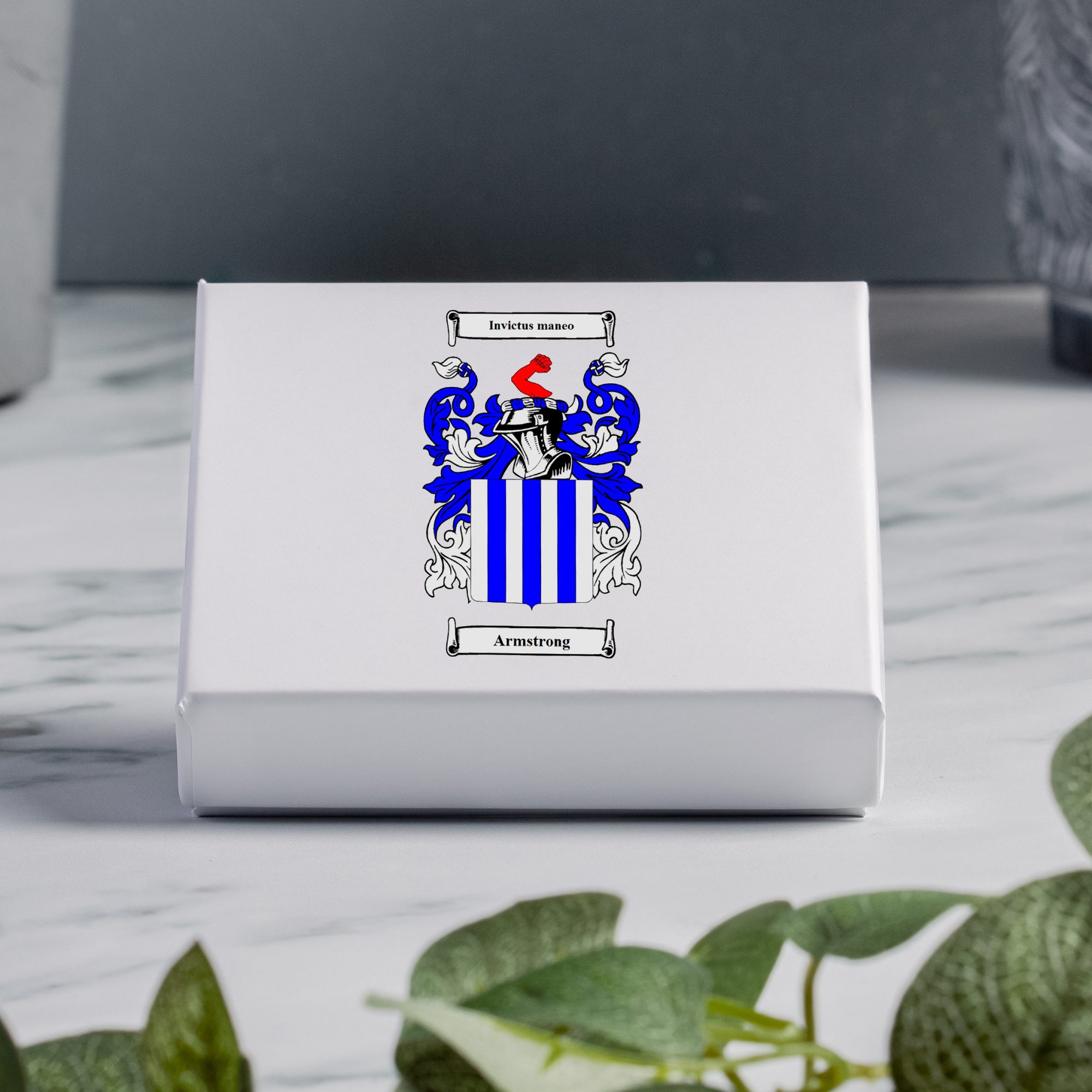 glass tile with coat of arms family crest (4)