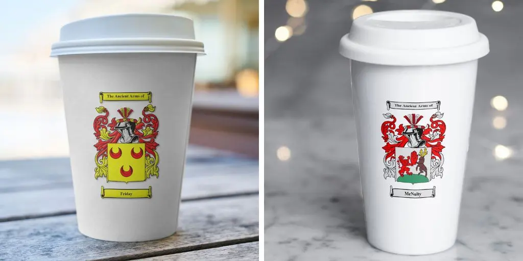 Ceramic Mug with Coat of Arms